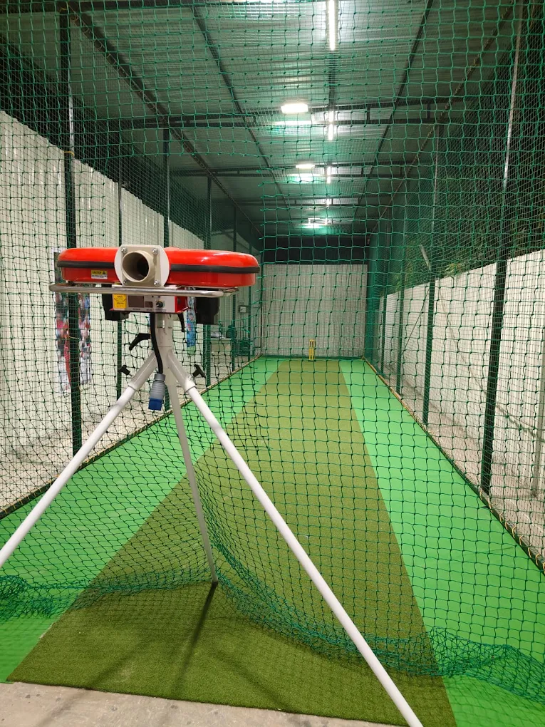 Cricket batting practice facility